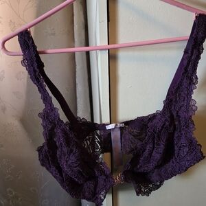 Savage X Fenty Romantic Corded Lace Front Close Bralette